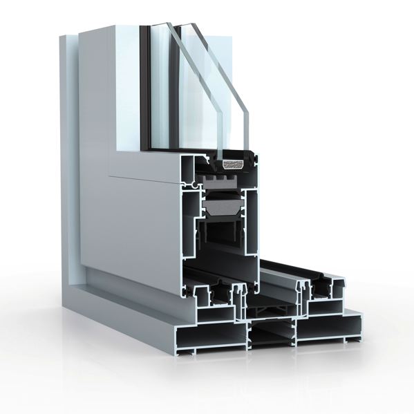 Châssis coulissant à levage 160 by WICONA