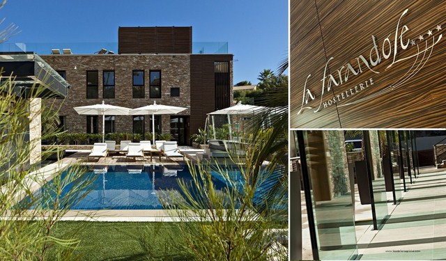 l'Hostellerie LA FARANDOLE, quand luxe et volupté riment avec élégance et beauté