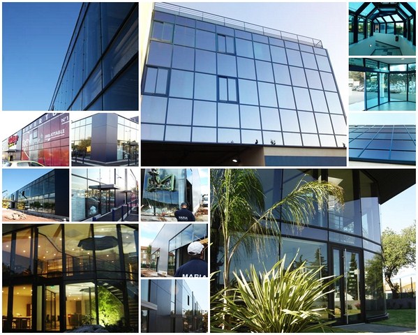 Façades de verre, Sarl MARIA Aluminium et Acier